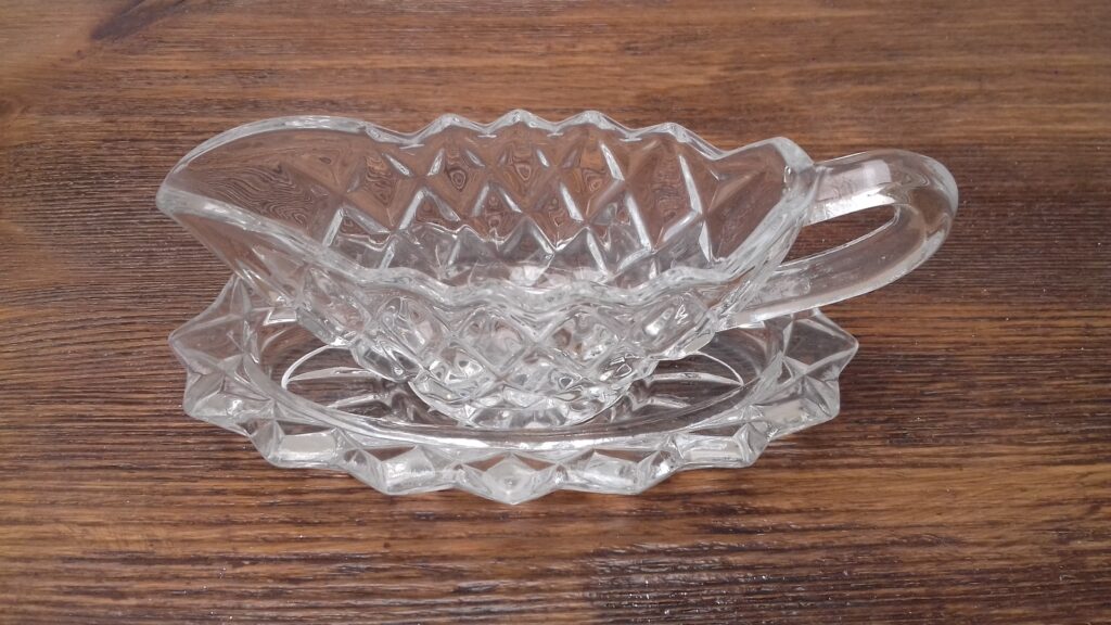 Salsera de cristal